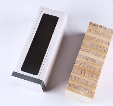Party Family Games - ElegantMahj Timber Tower Wood Block Stacking