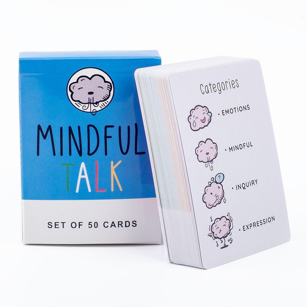 Party Games Meaning - Mindful Talk Board Game 50 Cards