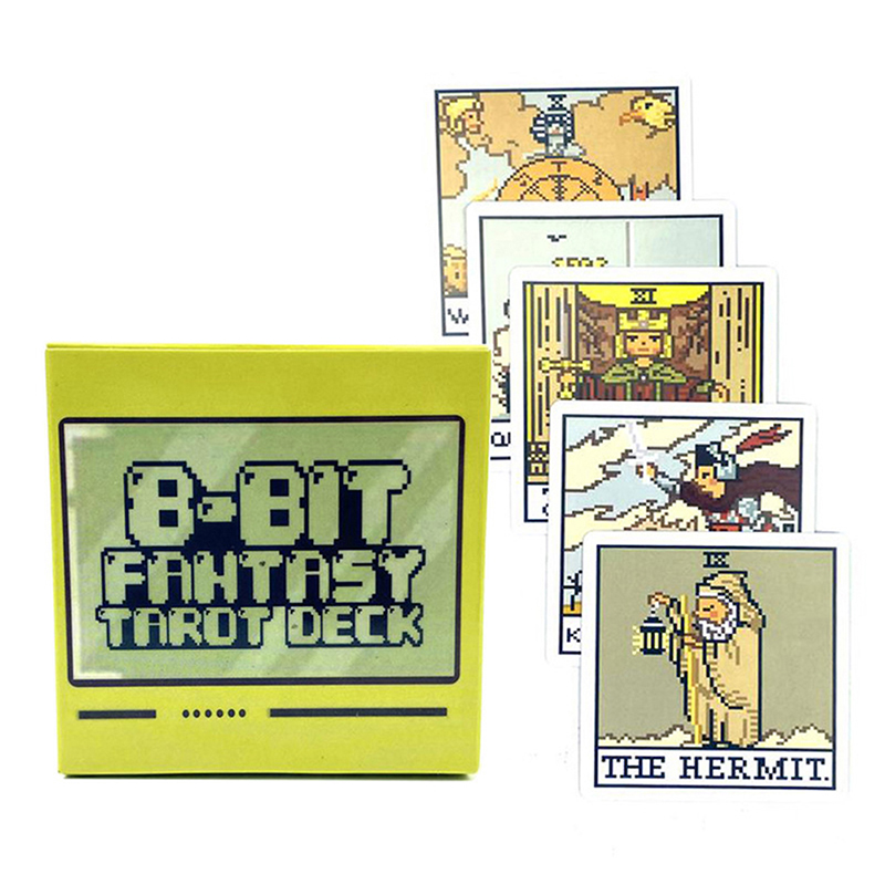 Party Family Games - 1Box 8 Bit Fantasy Tarot Deck
