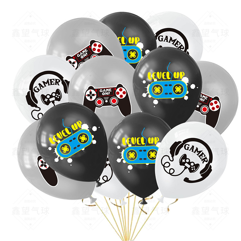 Party Games Easter For Kids - 10/30Pcs Black White Play Game Balloons