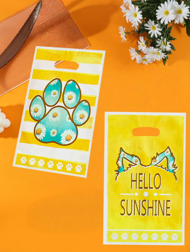 Party Games At Christmas - 20Pcs/40Pcs Dog Paw Pattern, Hello Sunshine