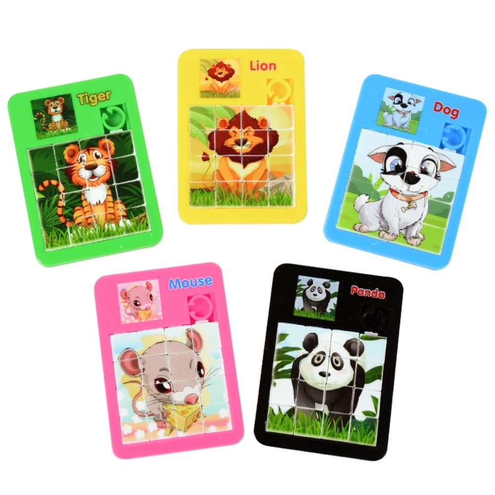 Party Games Easter For Kids - 10-50 Pcs Fun Cartoon Jigsaw Animal