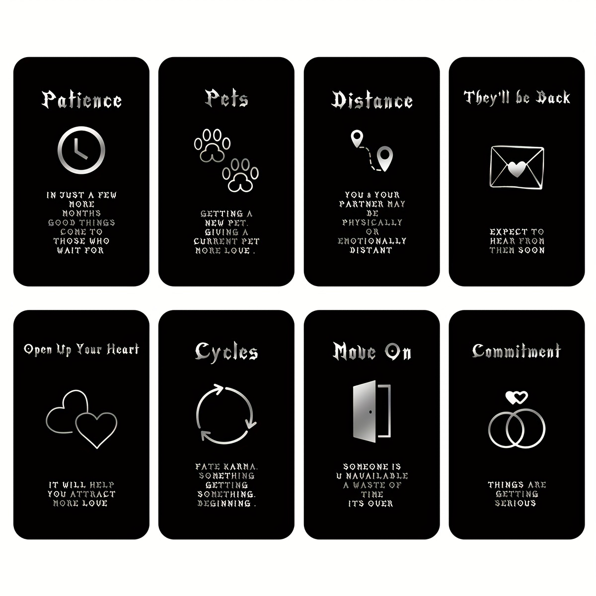 Party Games Meaning - 40/54 Sheets Tarot Set,Perfect Tarot Deck