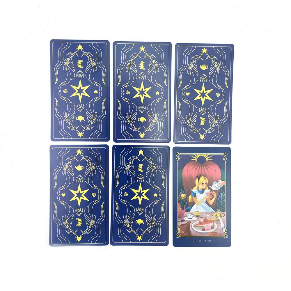 Alice in Wonderland Tarot Deck - đánh giá và giá Party Games Alice In Wonderland