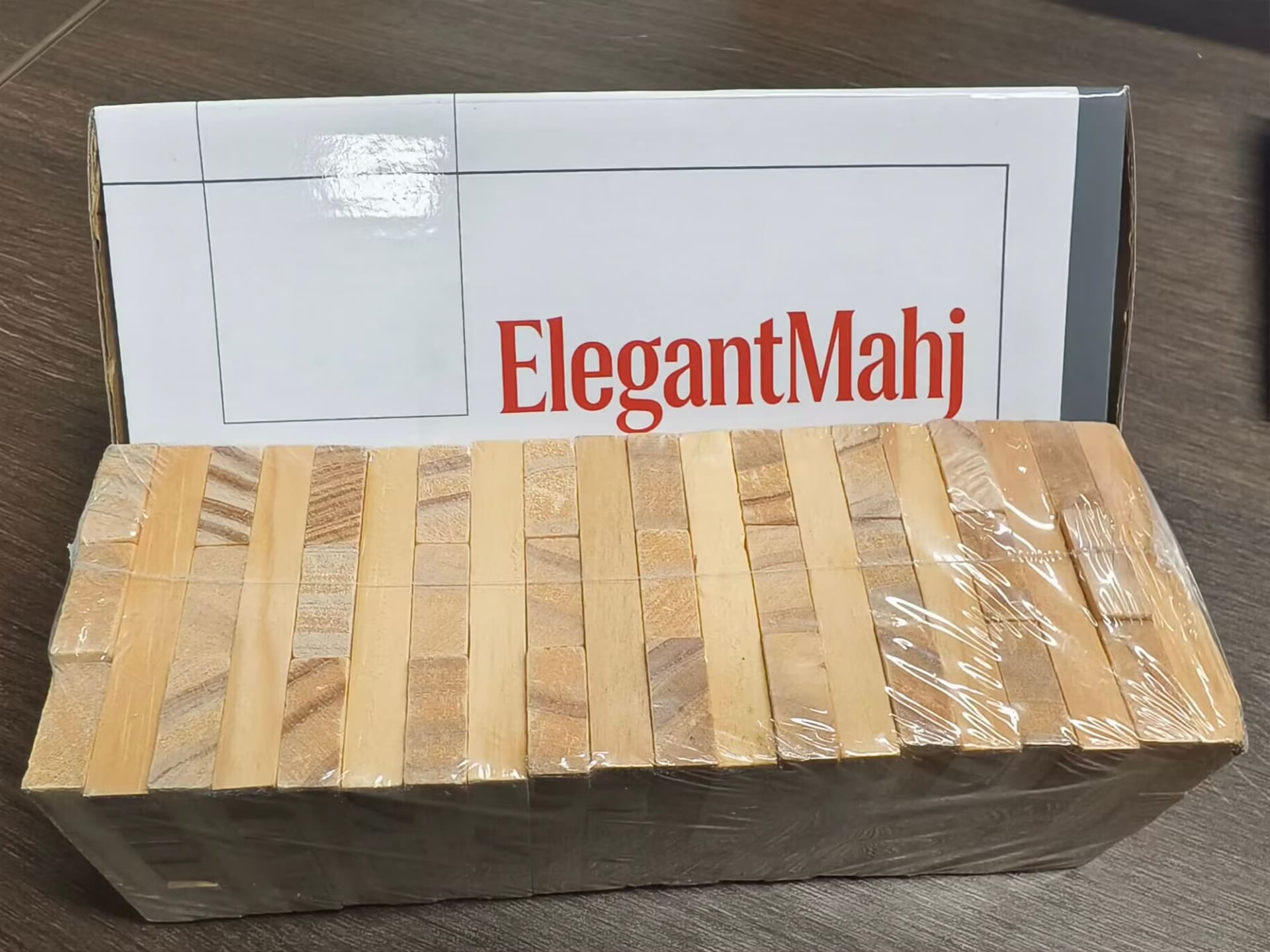 ElegantMahj Timber Tower Wood  - đánh giá và giá Party Family Games