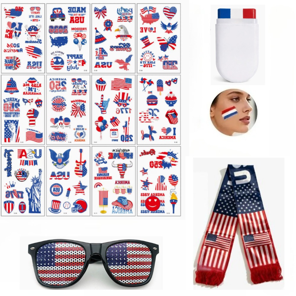 2026 USA Fan Kit Patriotic Sup - đánh giá và giá Party Games Usa