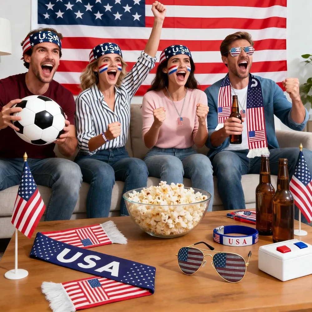 2026 USA Fan Kit Patriotic Sup - đánh giá và giá Party Games Usa