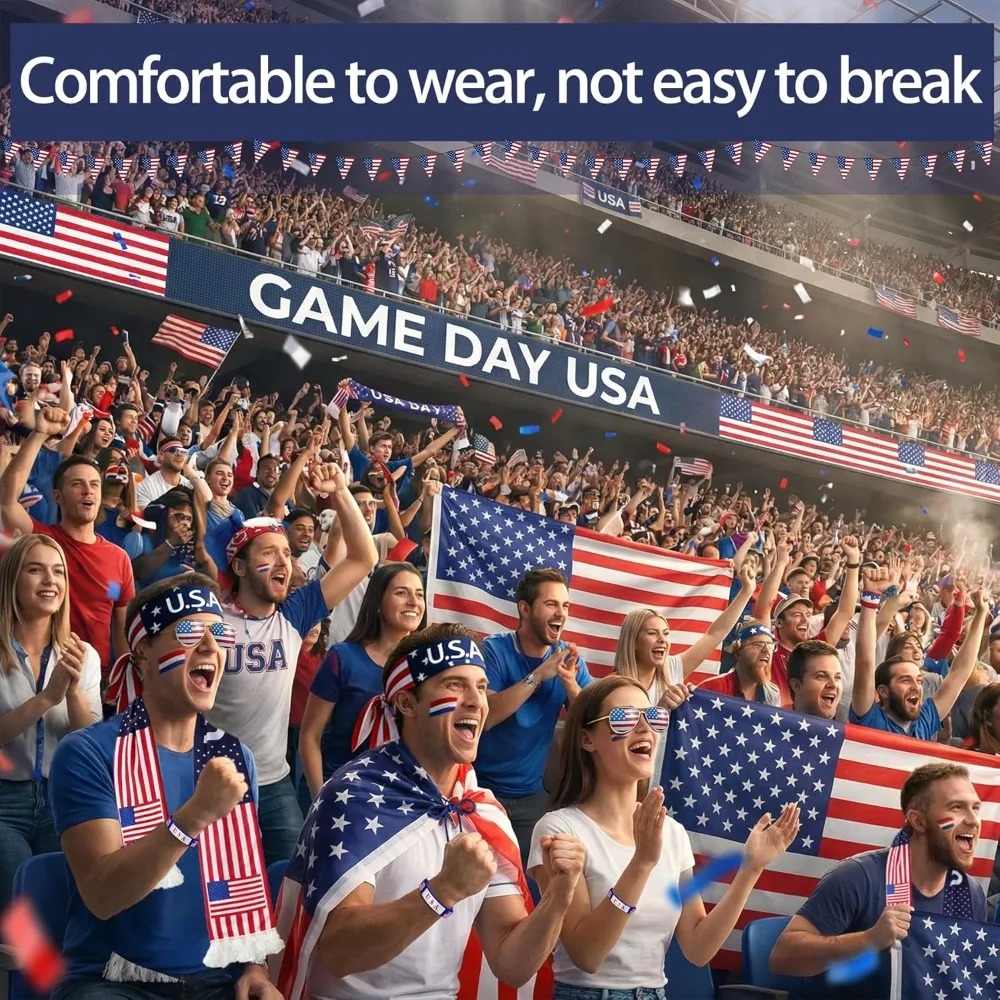 2026 USA Fan Kit Patriotic Sup - đánh giá và giá Party Games Usa
