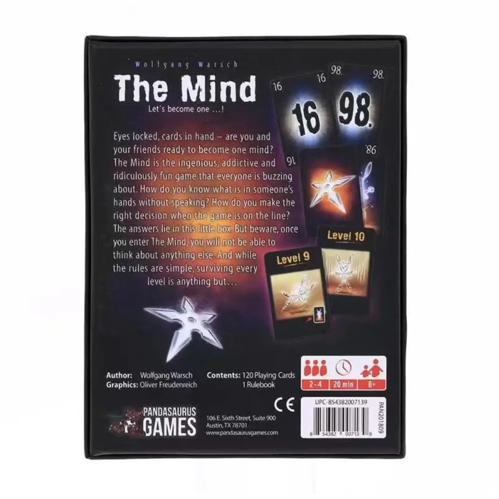 NEW The Mind Card Game Party P - đánh giá và giá Party Games Groups