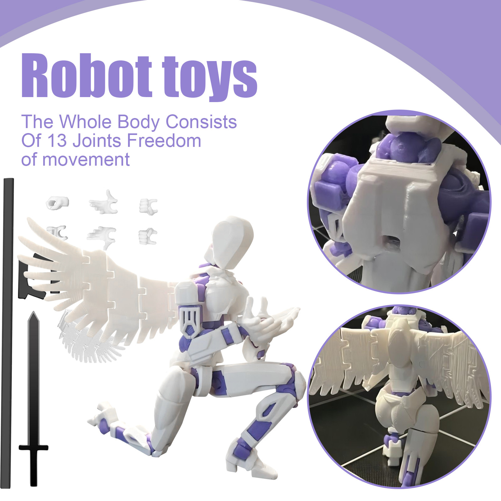 Multi-jointed Movable Robot 3. - đánh giá và giá Party Games Easter For Kids