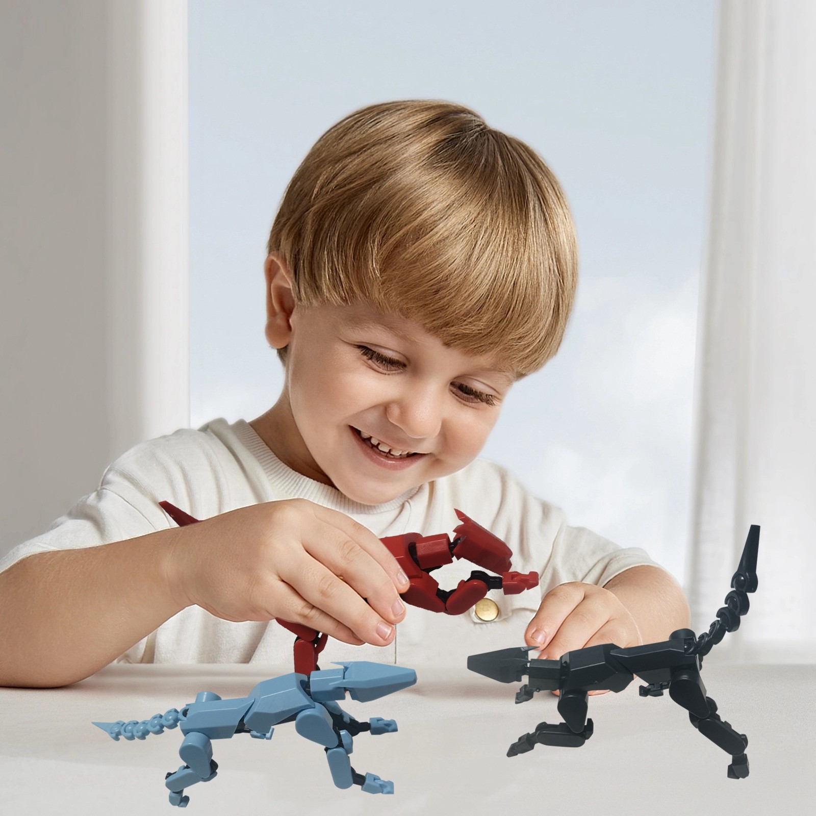 Multi-jointed Movable Robot 3. - đánh giá và giá Party Games Easter For Kids