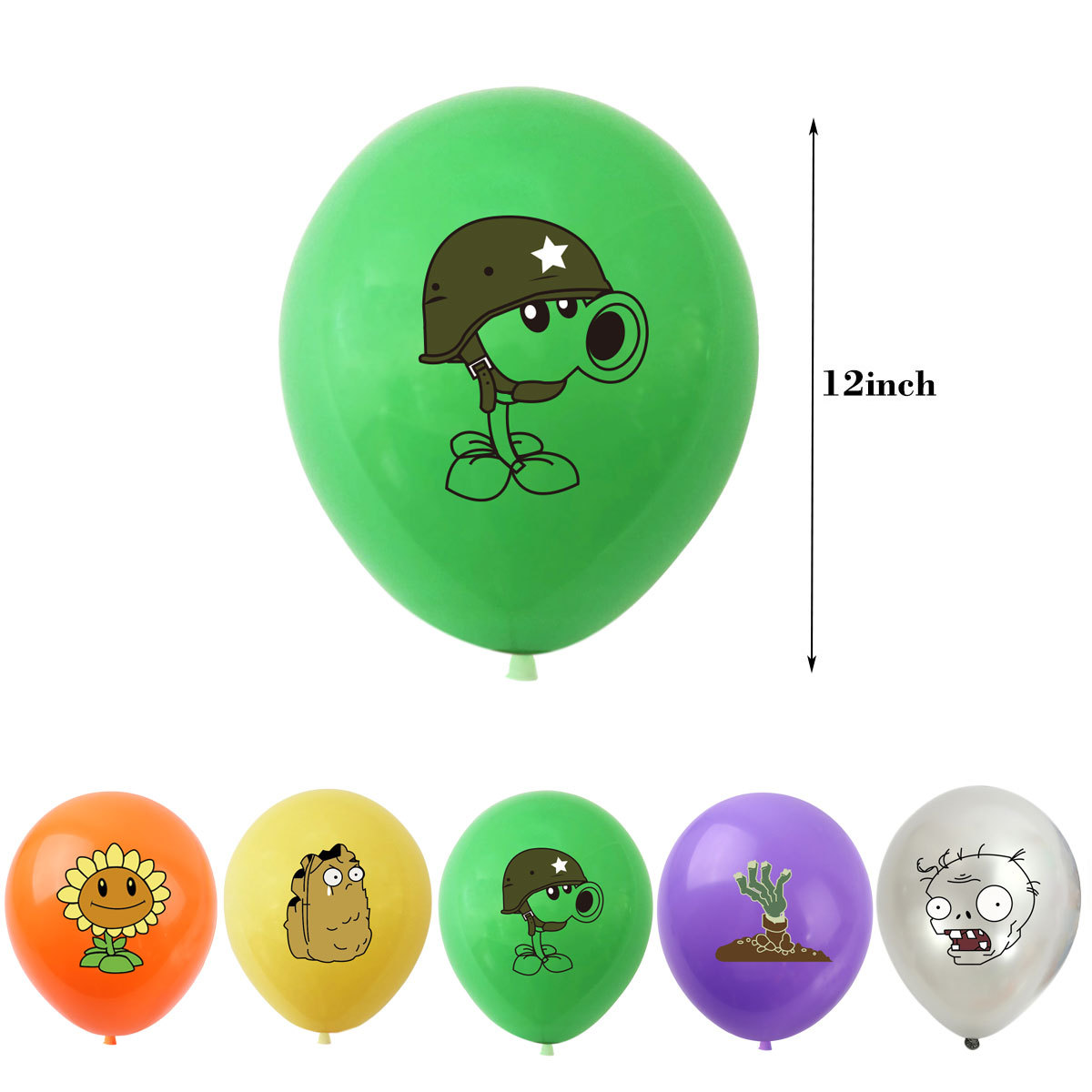 10Pcs 12inch Plants VS Zombies - đánh giá và giá Zombie Party Games