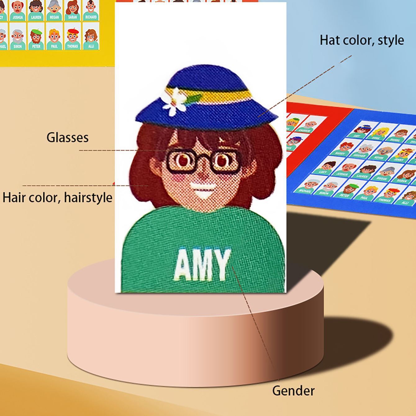 Family Guessing Board Game Who - đánh giá và giá Party Games Classic