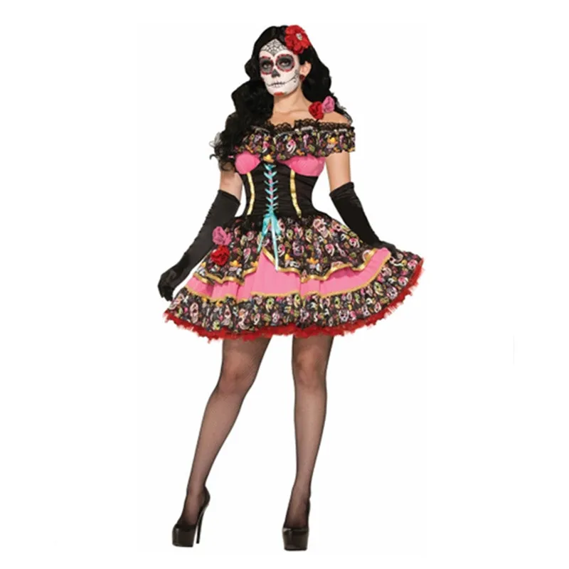 Mexican Day of The Dead Flower - đánh giá và giá Zombie Party Games