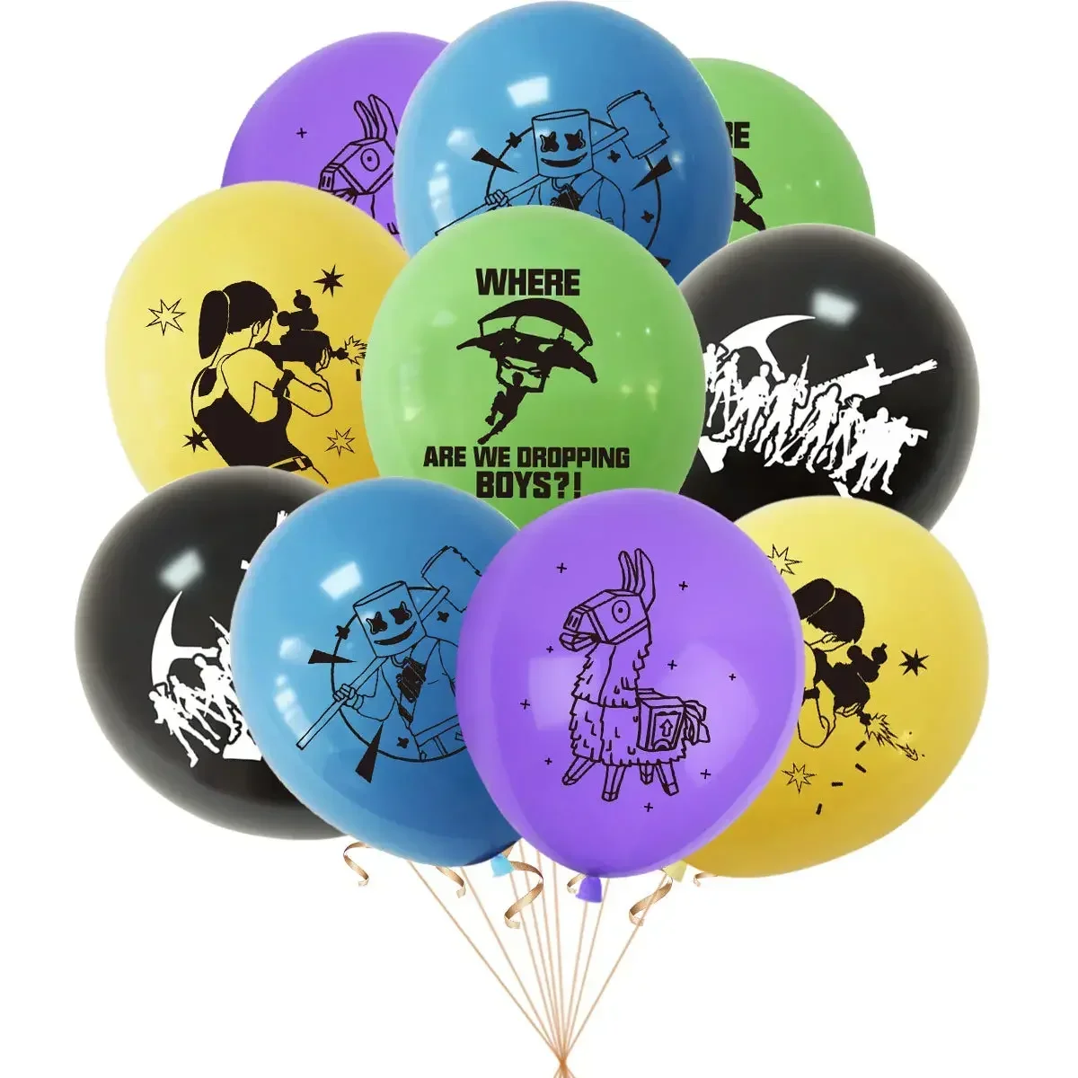 Hot Game Fortnite Theme DIY Ba - đánh giá và giá Party Games Kids Birthday