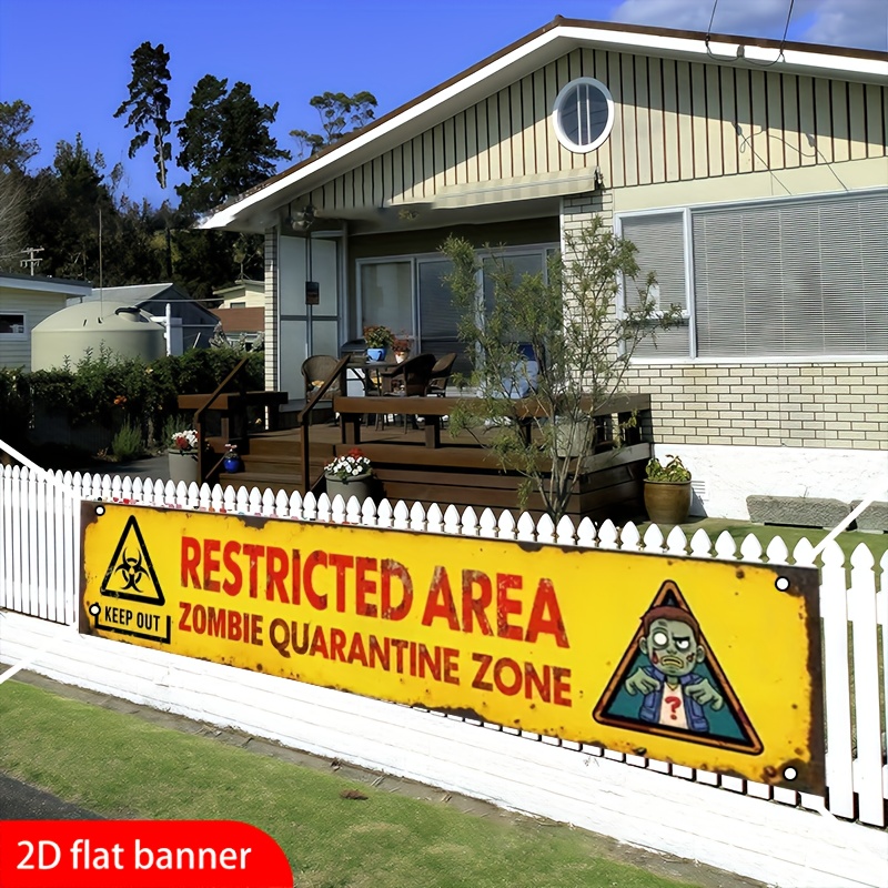 One 2D flat banner for Hallowe - đánh giá và giá Zombie Party Games