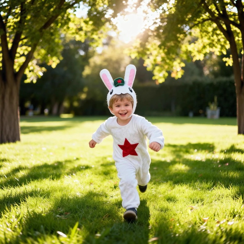 Kids White Easter  Costume wit - đánh giá và giá Party Games Easter For Kids