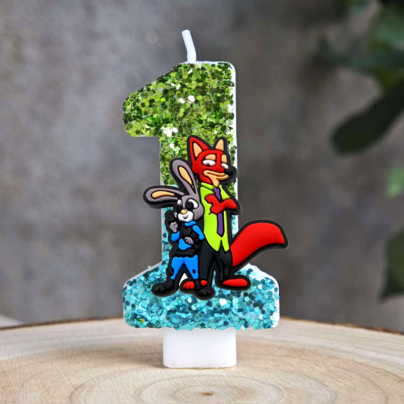 Zootopia Candle Number 0-9 Bir - đánh giá và giá Zootopia Party Games