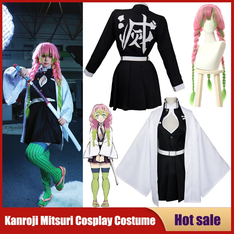 Anime Kanroji Mitsuri Cosplay  - đánh giá và giá Party Games Kids And Adults