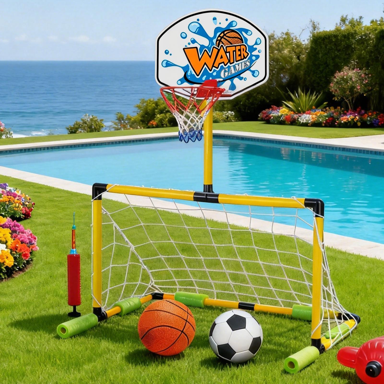 Pool Basketball Hoop 2-in-1 So - đánh giá và giá Party Games Kids And Adults
