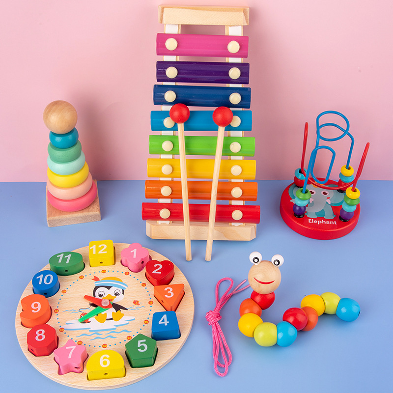 Montessori Baby Toys Kids 3D W - đánh giá và giá Party Games Kids Birthday