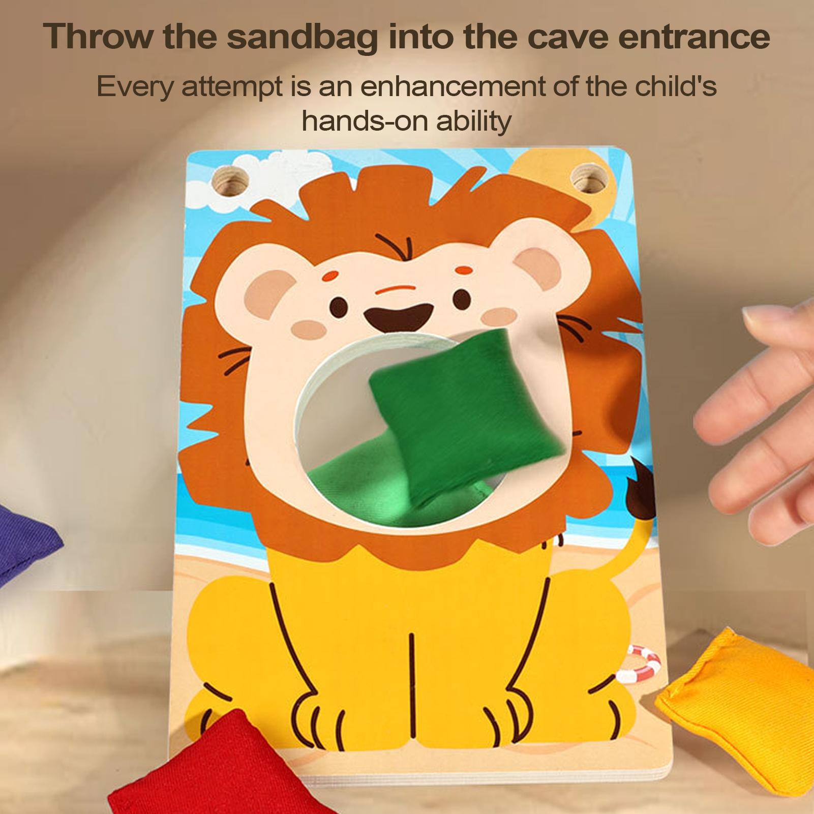 Wooden Bean Bag Toss Game Ring - đánh giá và giá Party Games Adults Indoor