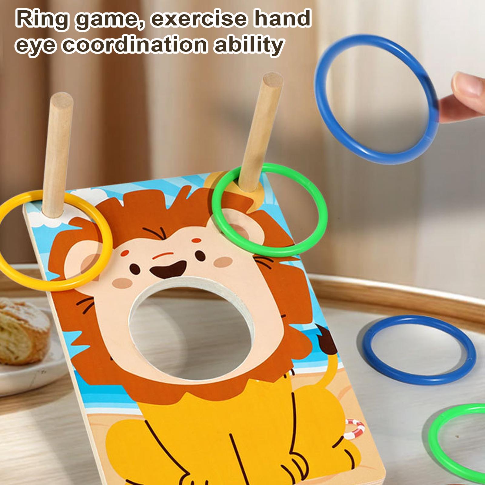 Wooden Bean Bag Toss Game Ring - đánh giá và giá Party Games Adults Indoor