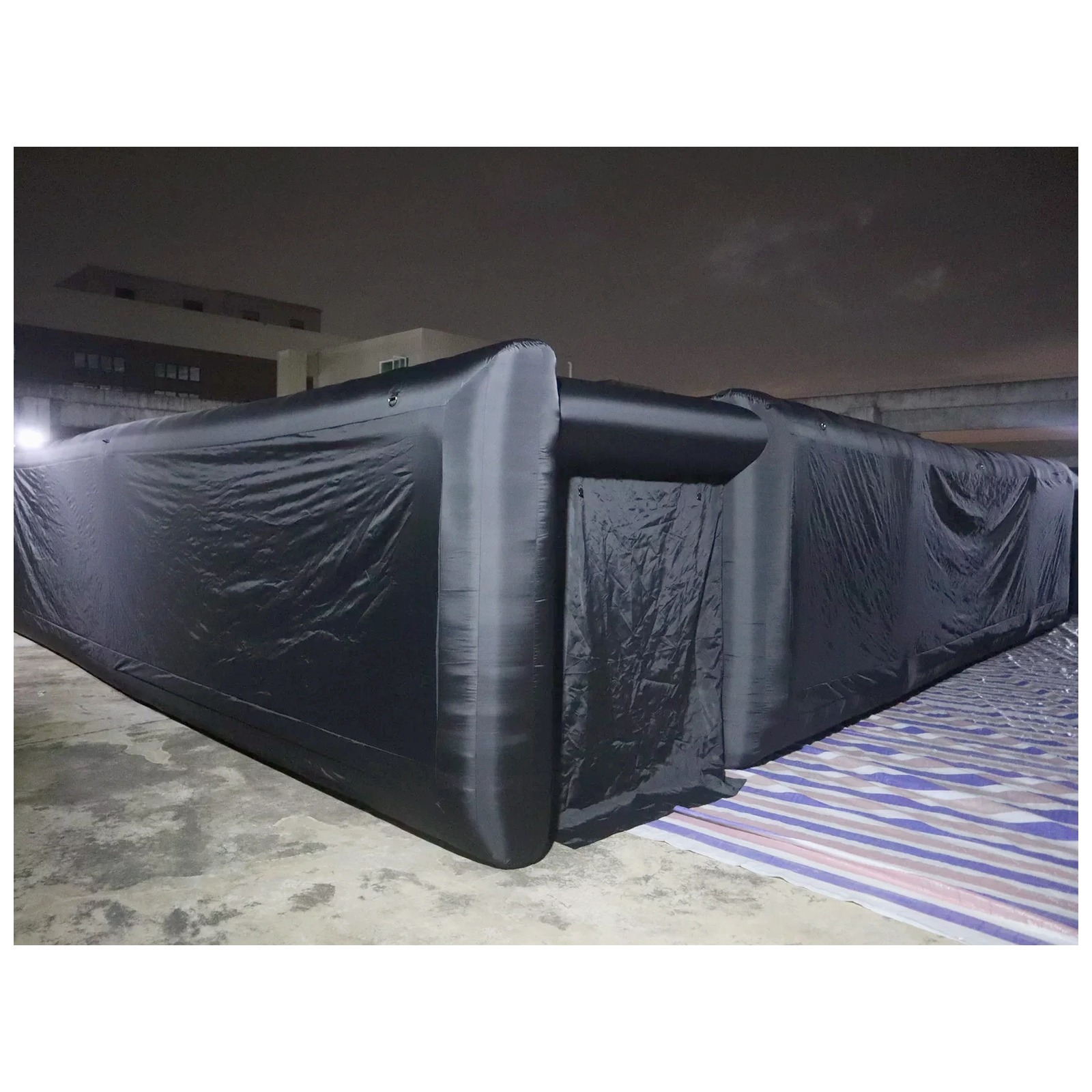 Mê cung bơm hơi lớn màu đen tr - đánh giá và giá Party Games Kids And Adults