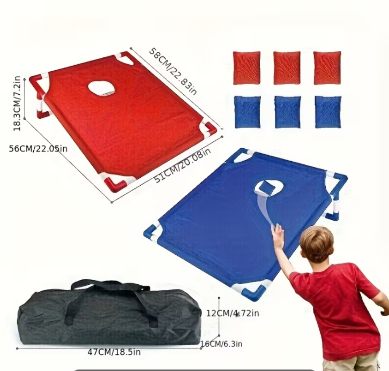 Corn Hole Game Set includes 2  - đánh giá và giá Party Games Adults Indoor