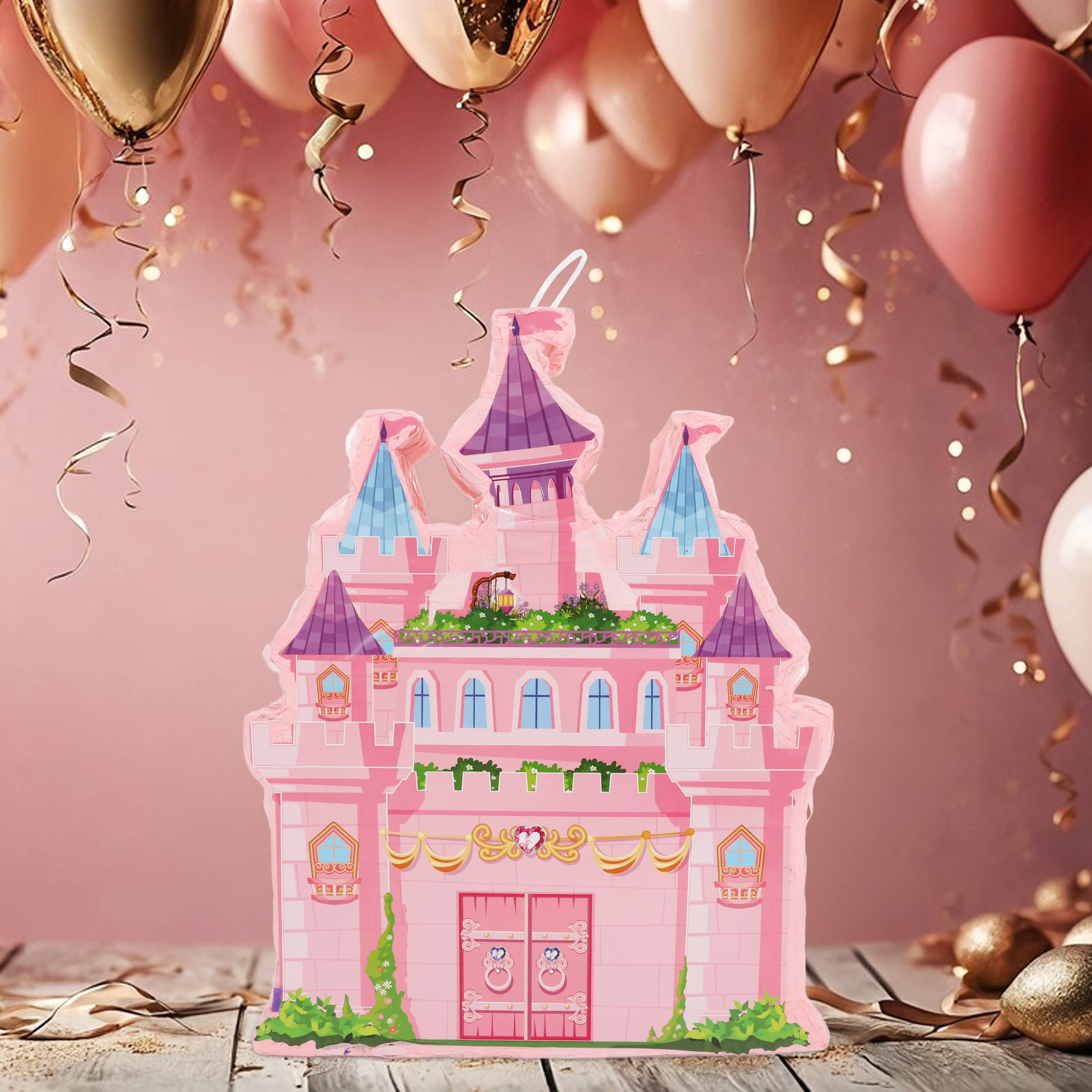 1Set Princess Castle Pinata Ha - đánh giá và giá Party Games Kids Birthday