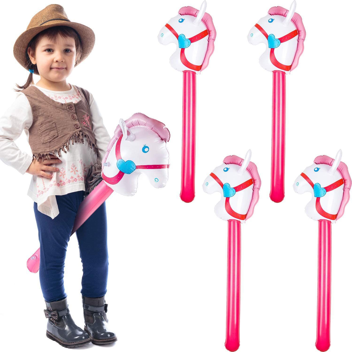 Inflatable Horsehead Stick Uni - đánh giá và giá Party Games Easter For Kids