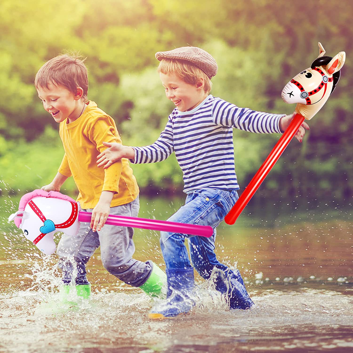 Inflatable Horsehead Stick Uni - đánh giá và giá Party Games Easter For Kids