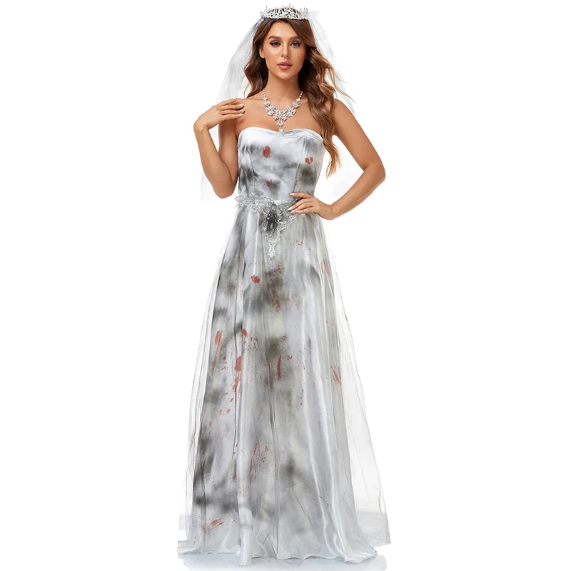 Carnival Lady Corpse Bride Cos - đánh giá và giá Zombie Party Games