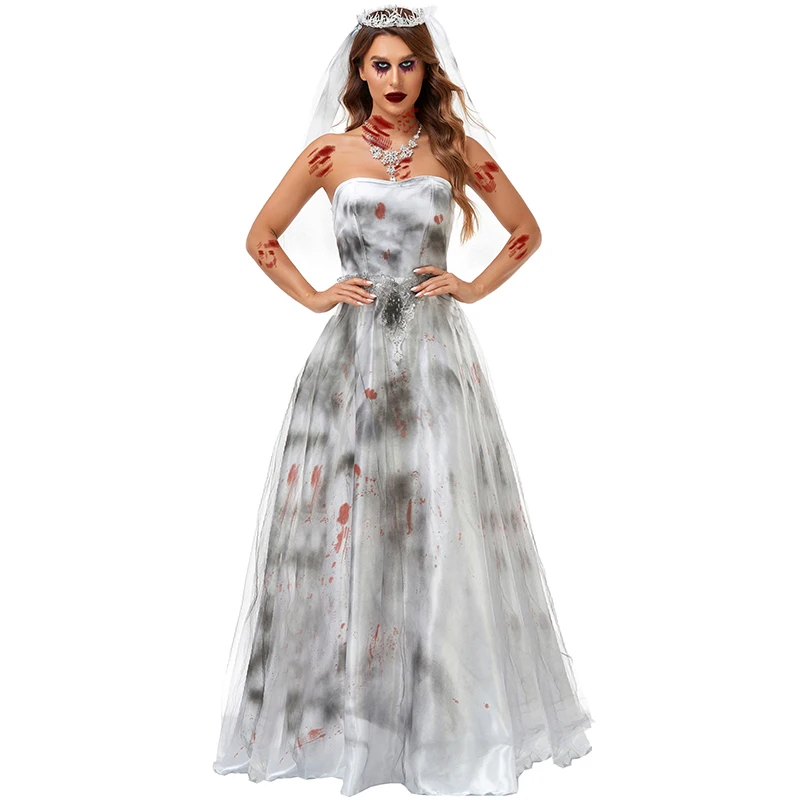 Carnival Lady Corpse Bride Cos - đánh giá và giá Zombie Party Games