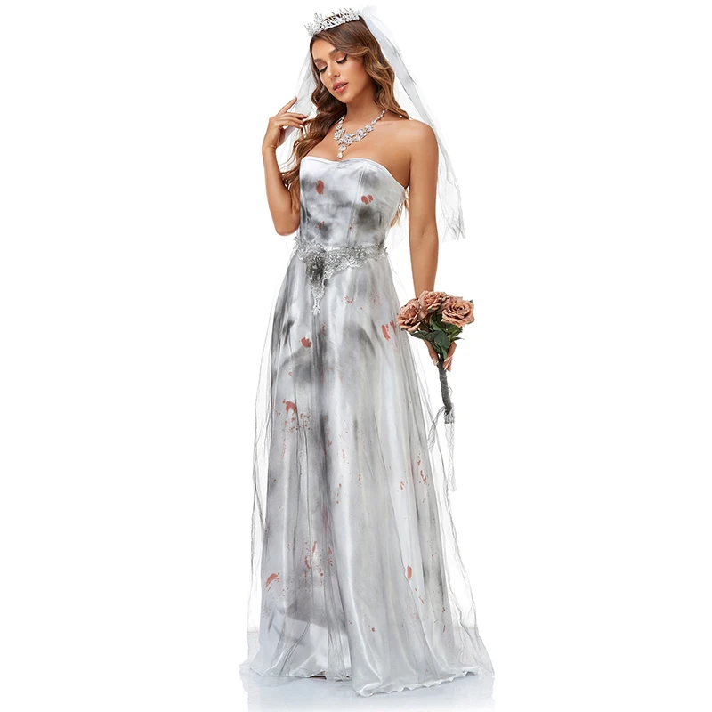 Carnival Lady Corpse Bride Cos - đánh giá và giá Zombie Party Games
