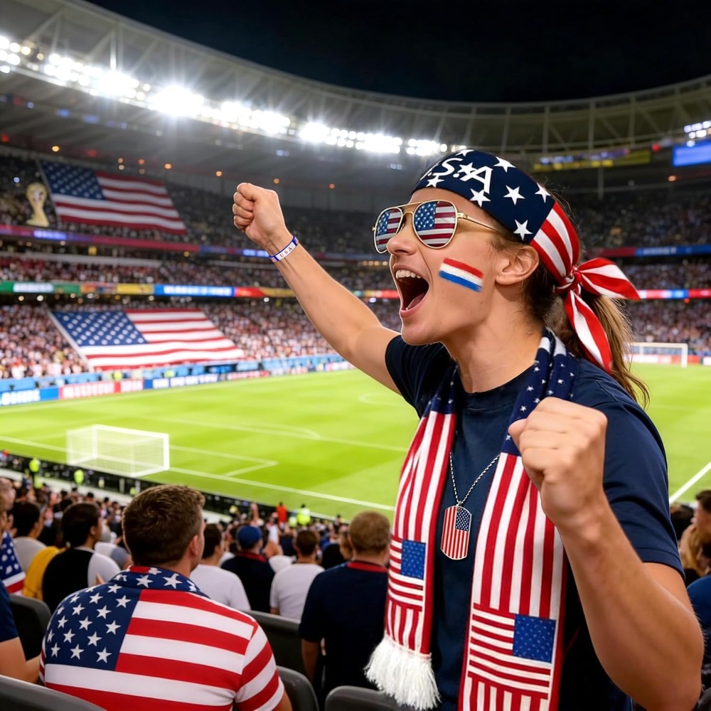 2026 USA Fan Kit Patriotic Sup - đánh giá và giá Party Games Usa