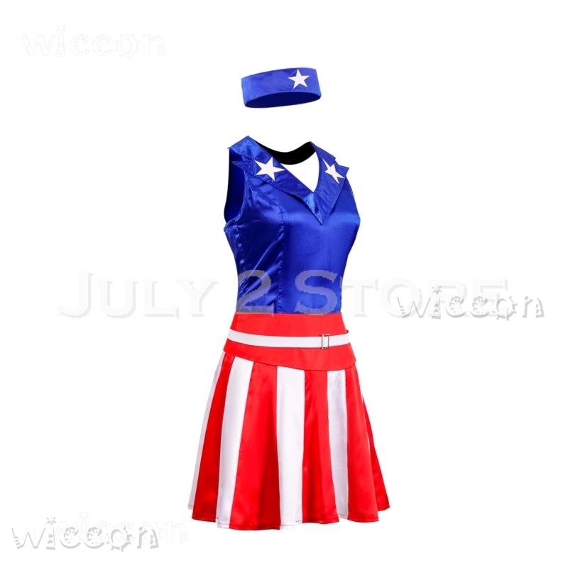 Women’s American Flag Cheerlea - đánh giá và giá Party Games Usa