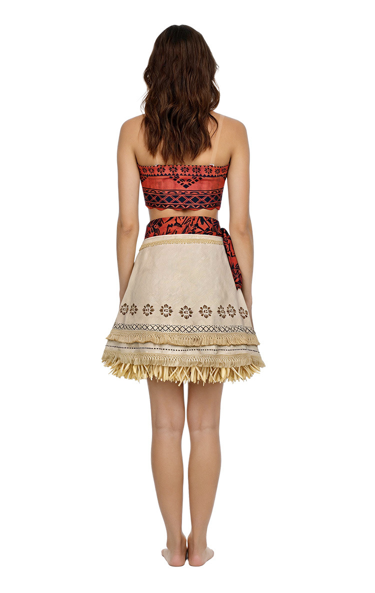 Halloween Dress Moana Inspired - đánh giá và giá Party Games Moana
