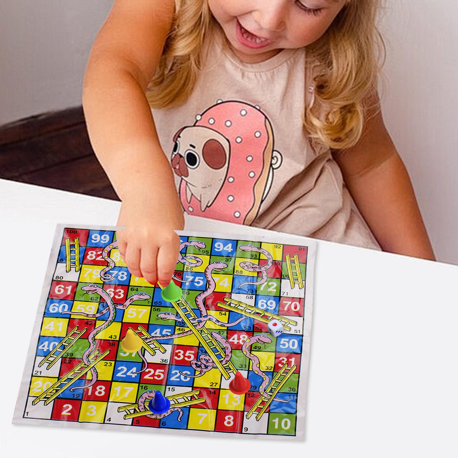 Mini Snakes and Ladders Board  - đánh giá và giá Party Games Kids And Adults