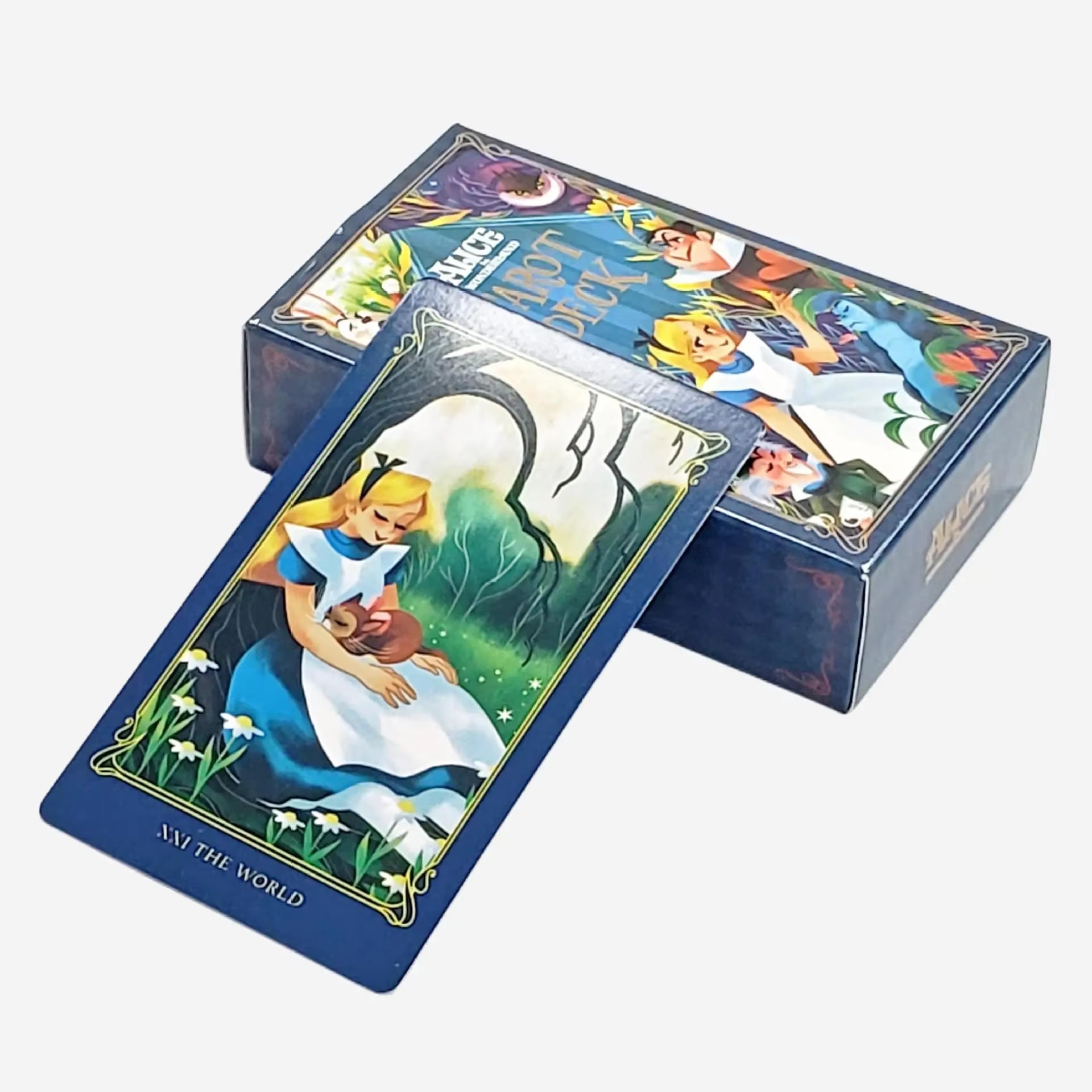 Alice in Wonderland Tarot Deck - đánh giá và giá Party Games Alice In Wonderland