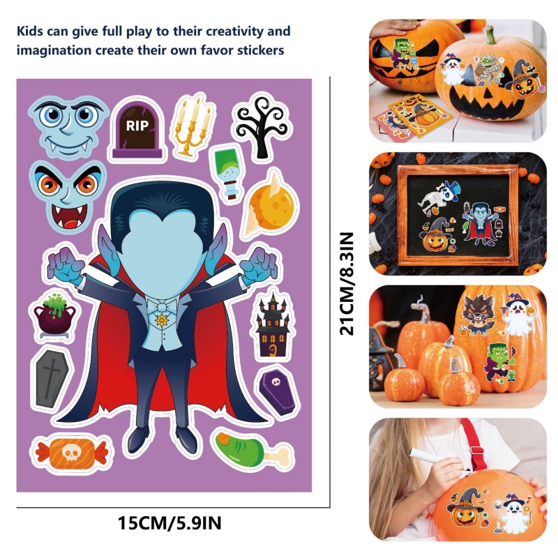 Halloween Party Games Stickers - đánh giá và giá Zombie Party Games
