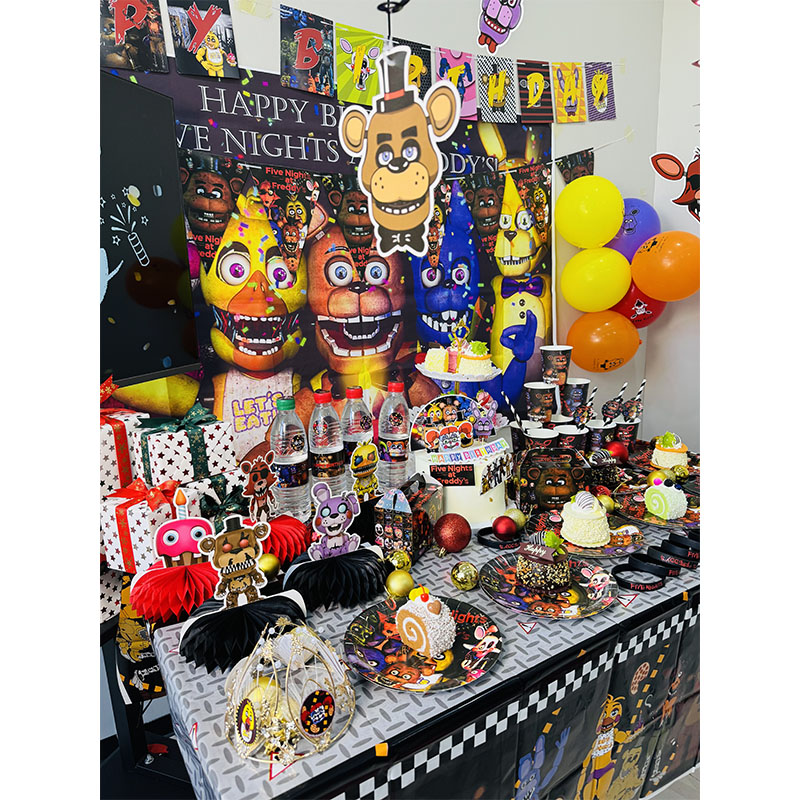 FNAF Themed Paper Plate Cups C - đánh giá và giá Party Games At Christmas