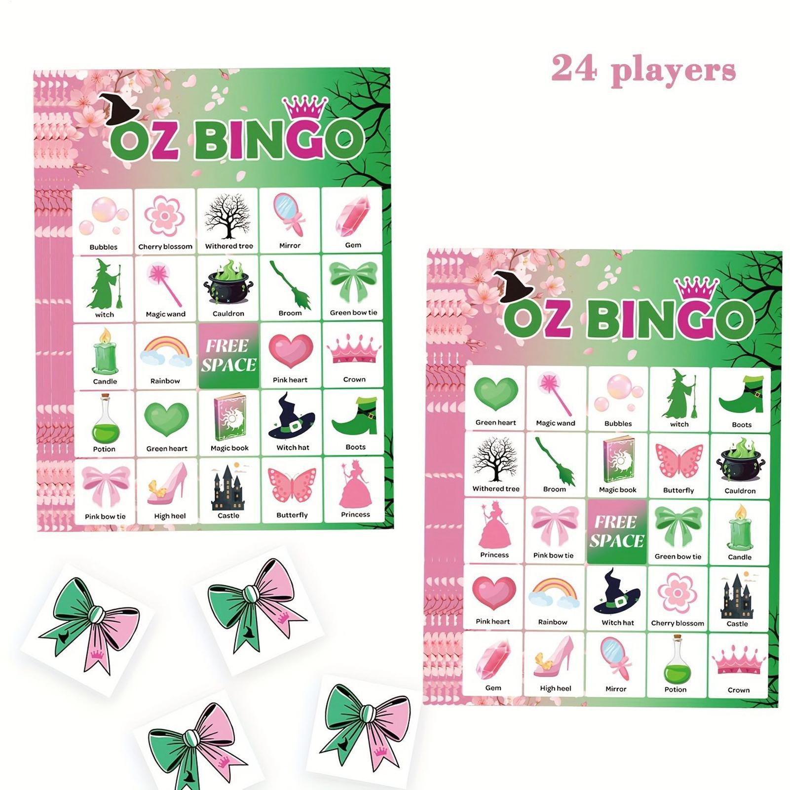 Halloween Bingo Game for Kids  - đánh giá và giá Party Games Kids And Adults