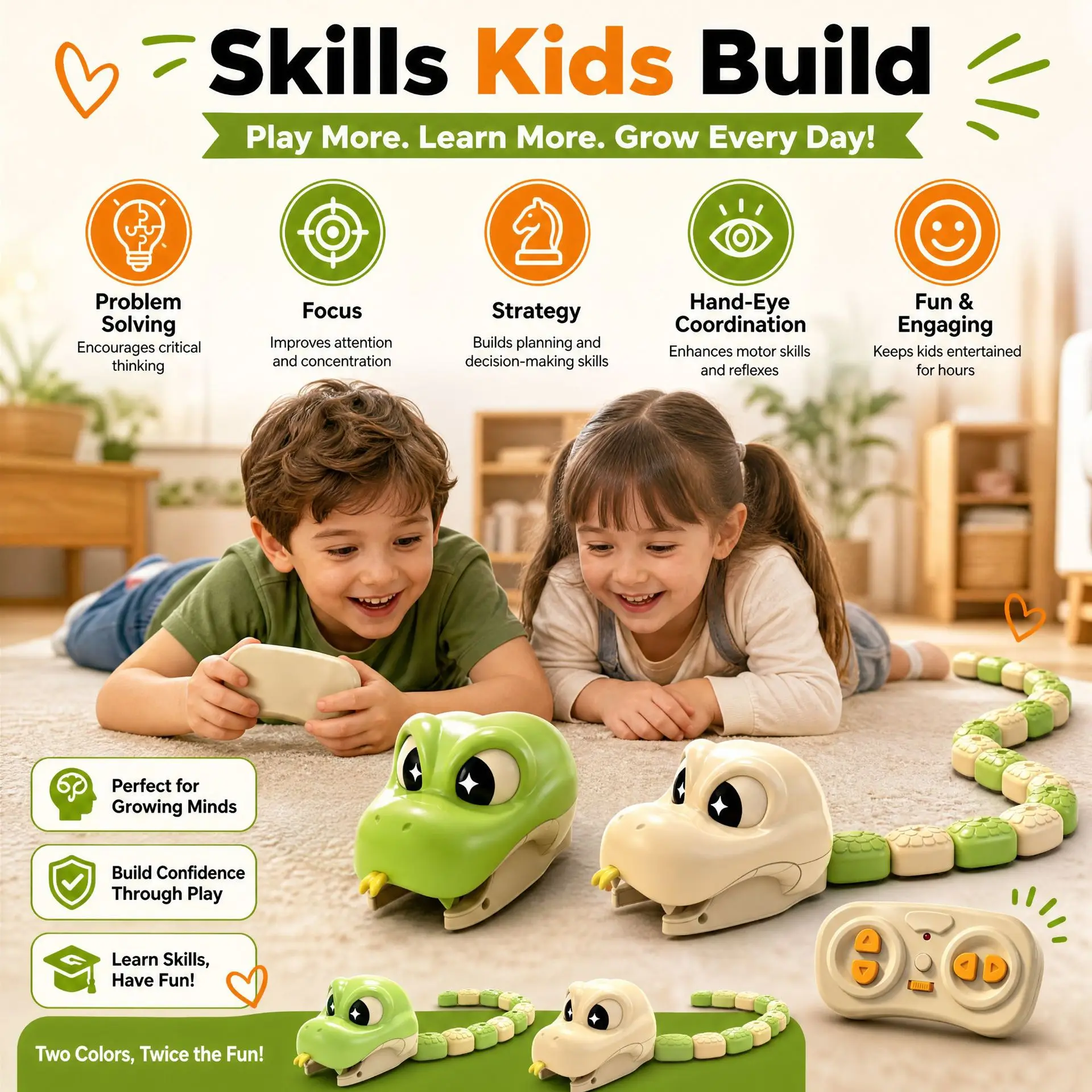 Hot Magnetic Snake Funny Game  - đánh giá và giá Party Games Classic