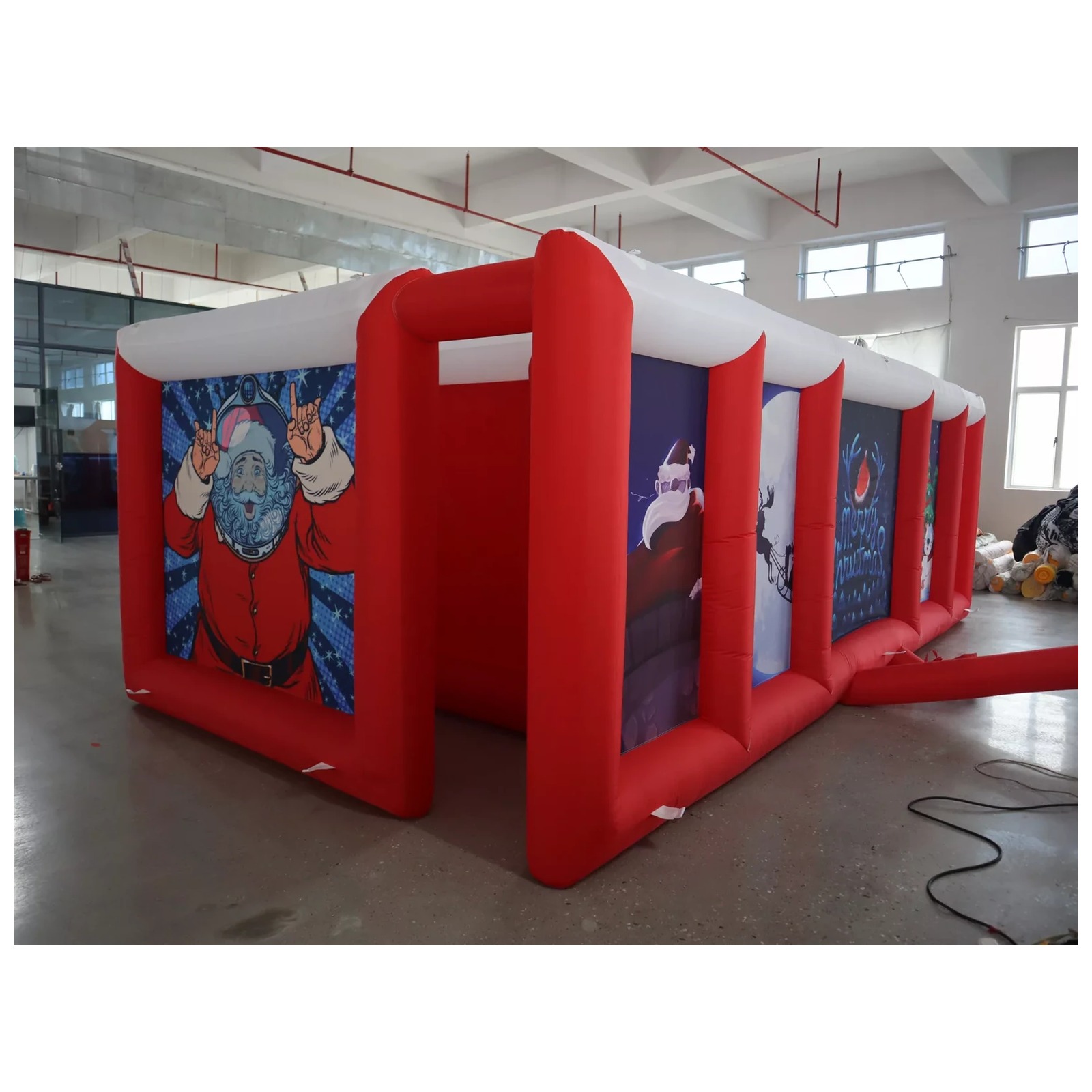 Mê cung bơm hơi mái phẳng màu  - đánh giá và giá Party Games Kids And Adults