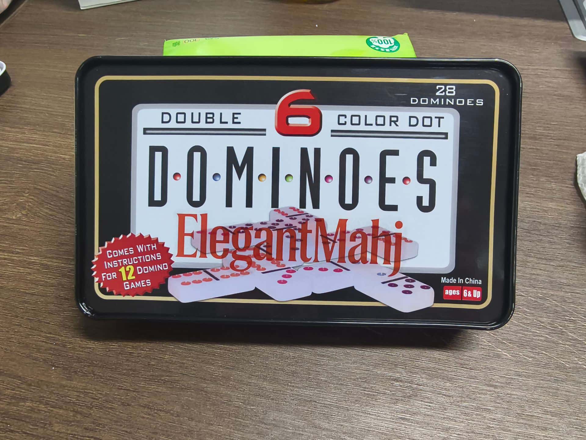 ElegantMahj Double Six Dominoe - đánh giá và giá Party Family Games