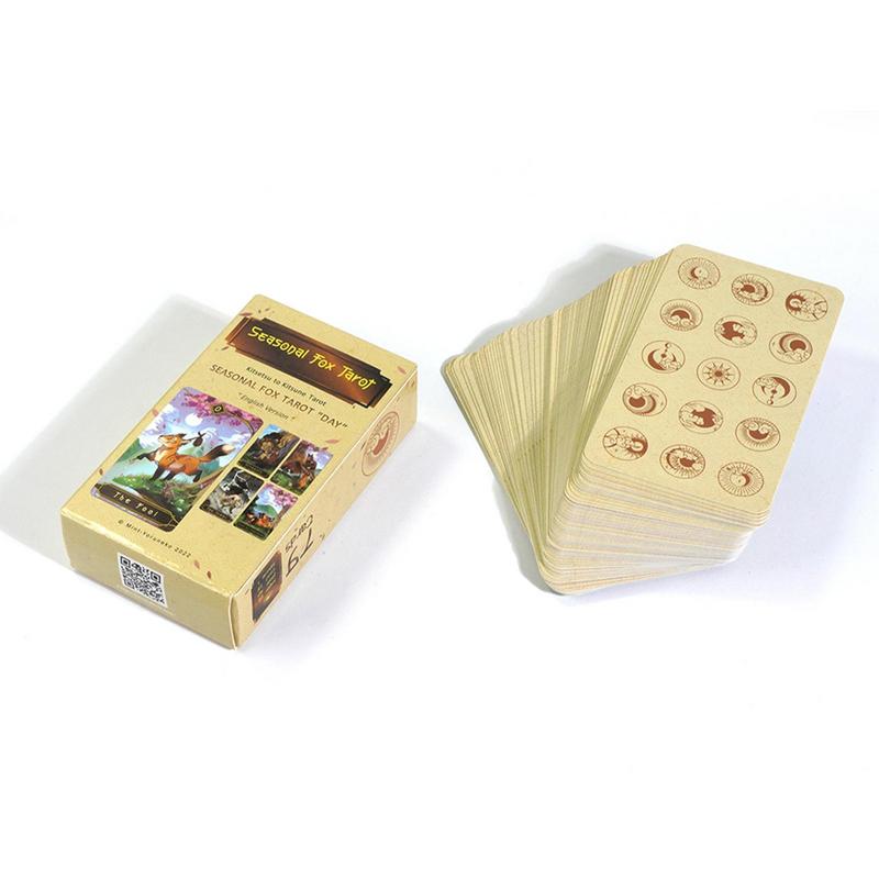 78pcs Tarot Cards Seasonal Fox - đánh giá và giá Party Games Meaning