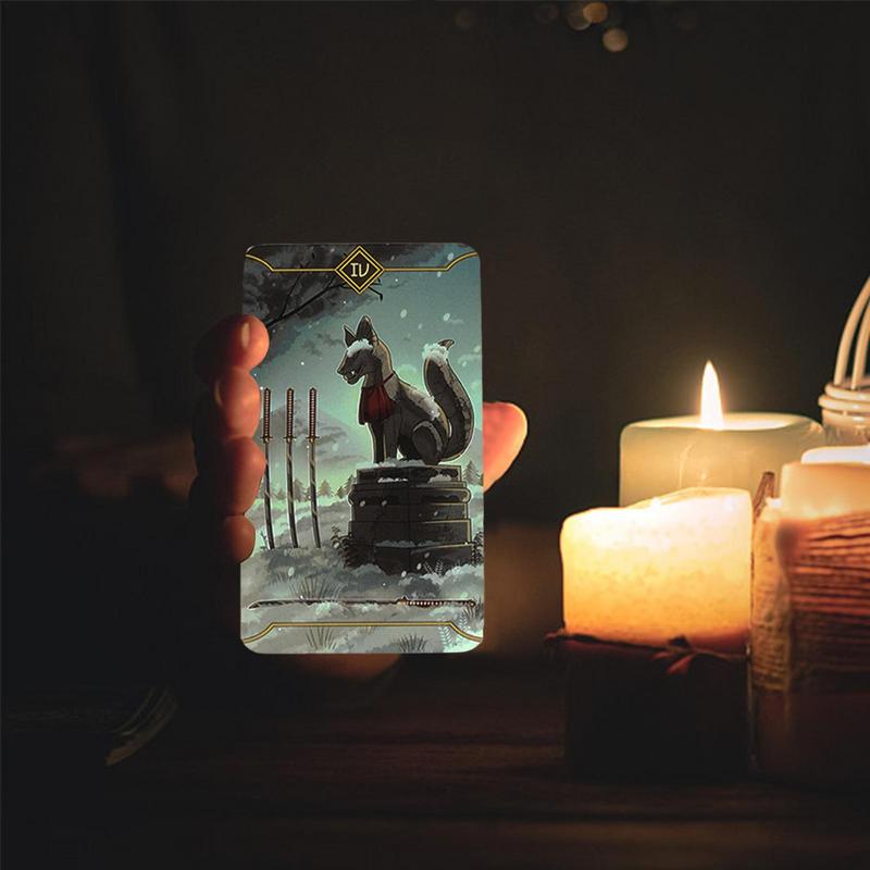 78pcs Tarot Cards Seasonal Fox - đánh giá và giá Party Games Meaning