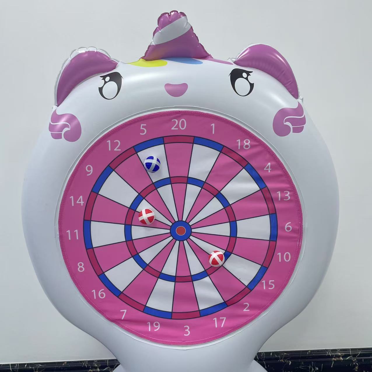 Inflatable Unicorn Throwing Ga - đánh giá và giá Party Games Kids Birthday