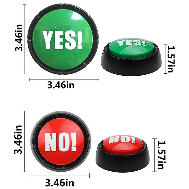 2Pcs Yes No Buzzer Buttons wit - đánh giá và giá Quick Games Party
